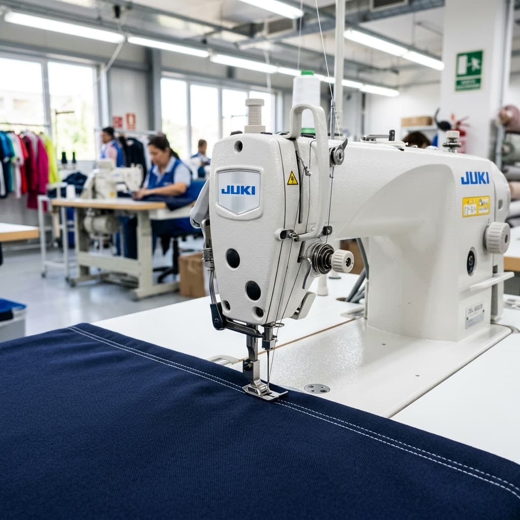 Apparel production stage 04: Sewing floor - Bulk production across allocated lines